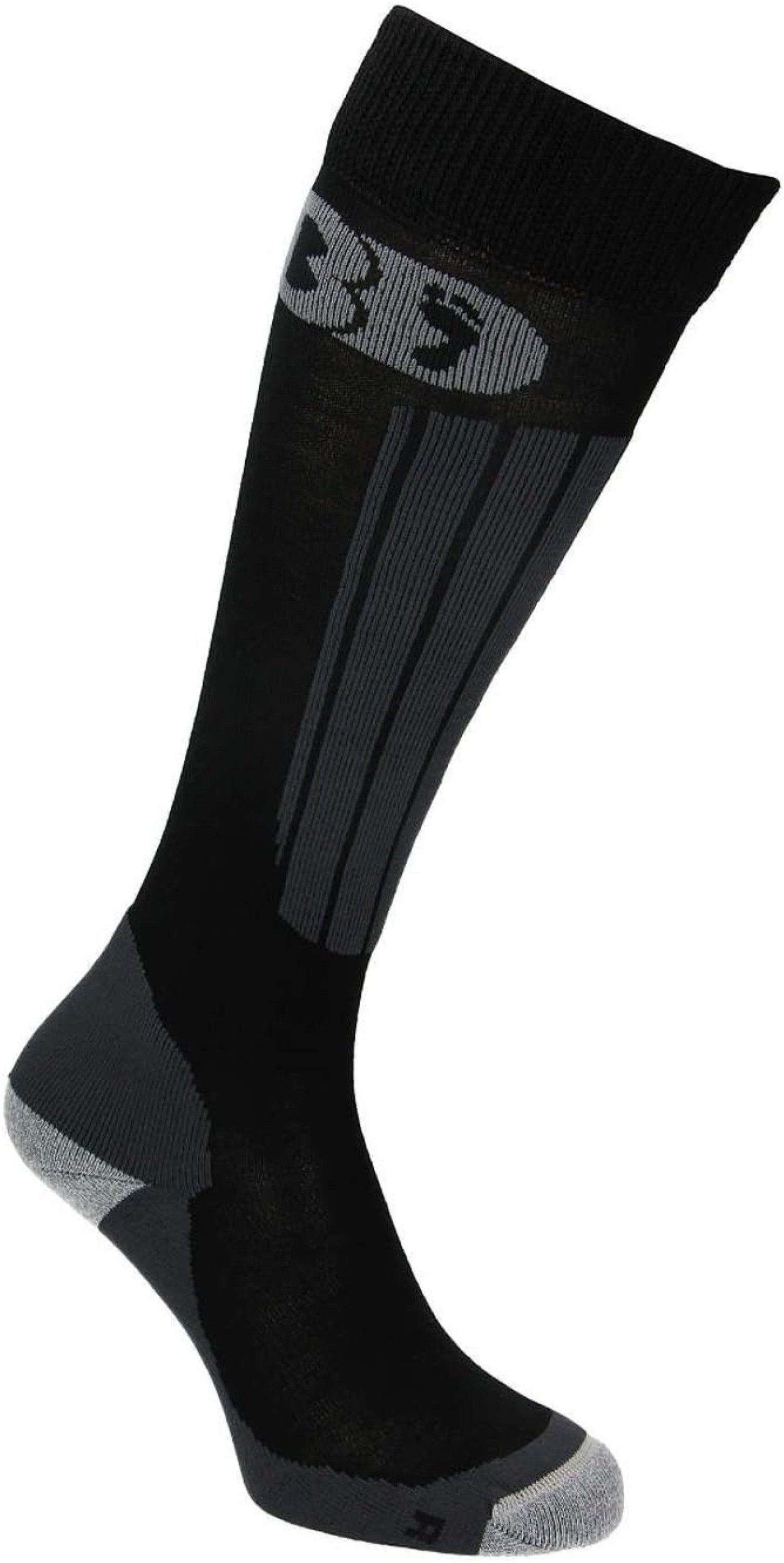 BootDoc BLACK BASIC MERINO WOOL SOCKS PERFORMANCE Unisex Ski Snowboard Socken Strümpfe
