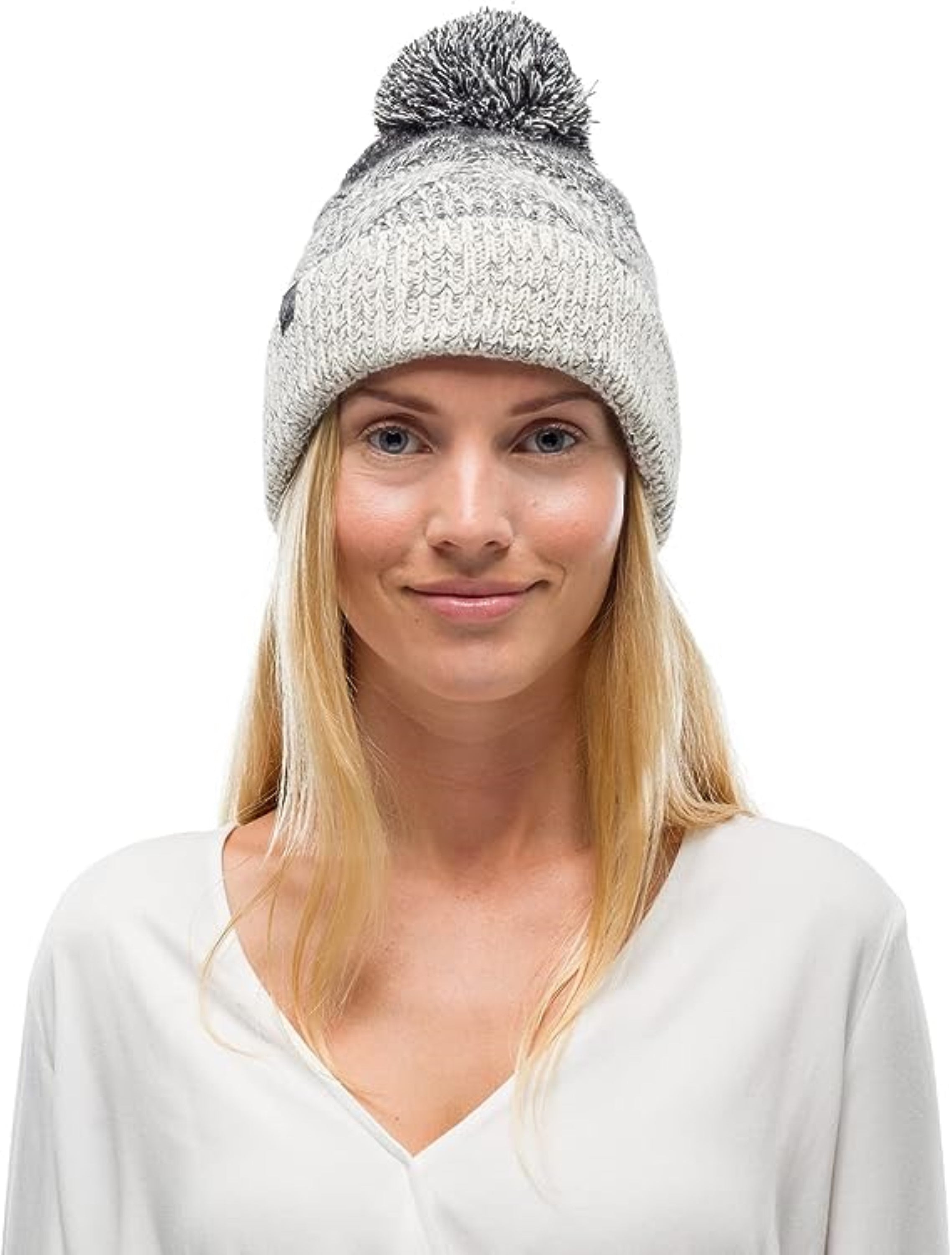 Buff KNITTED & FLEECE BEANIE für Erwachsene masha grey Gr. One Size