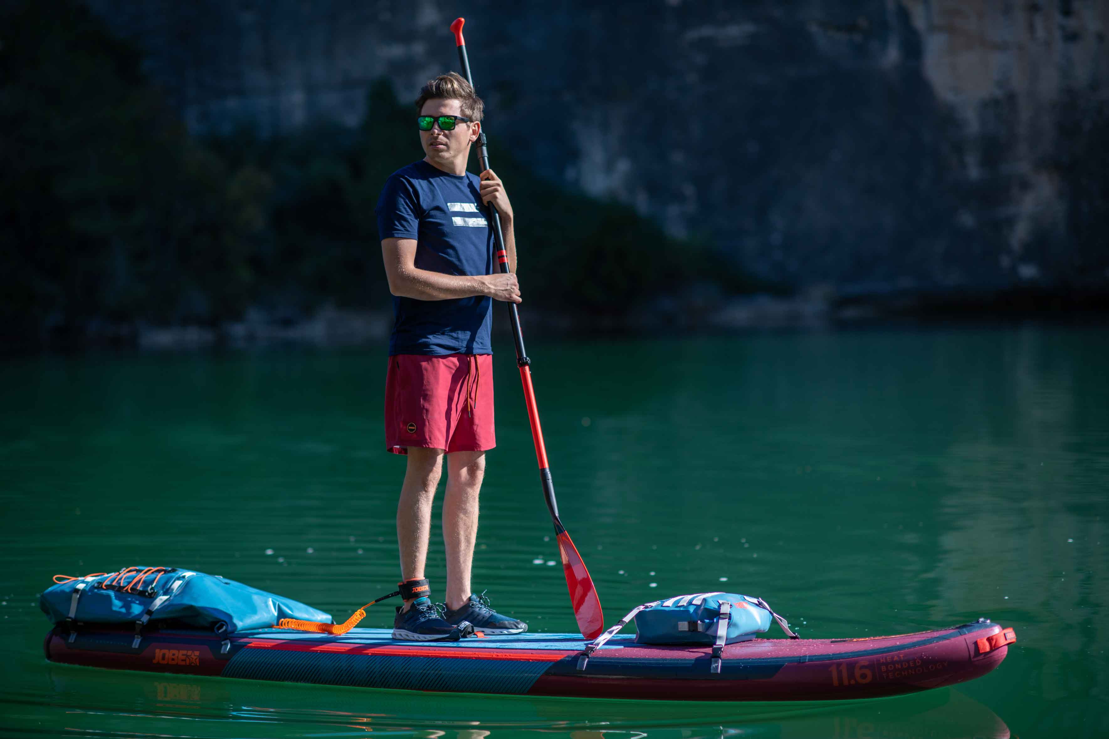 Jobe ADVENTURE DUNA 11.6 Aufblasbares SUP Board Paket burgundy Unisex