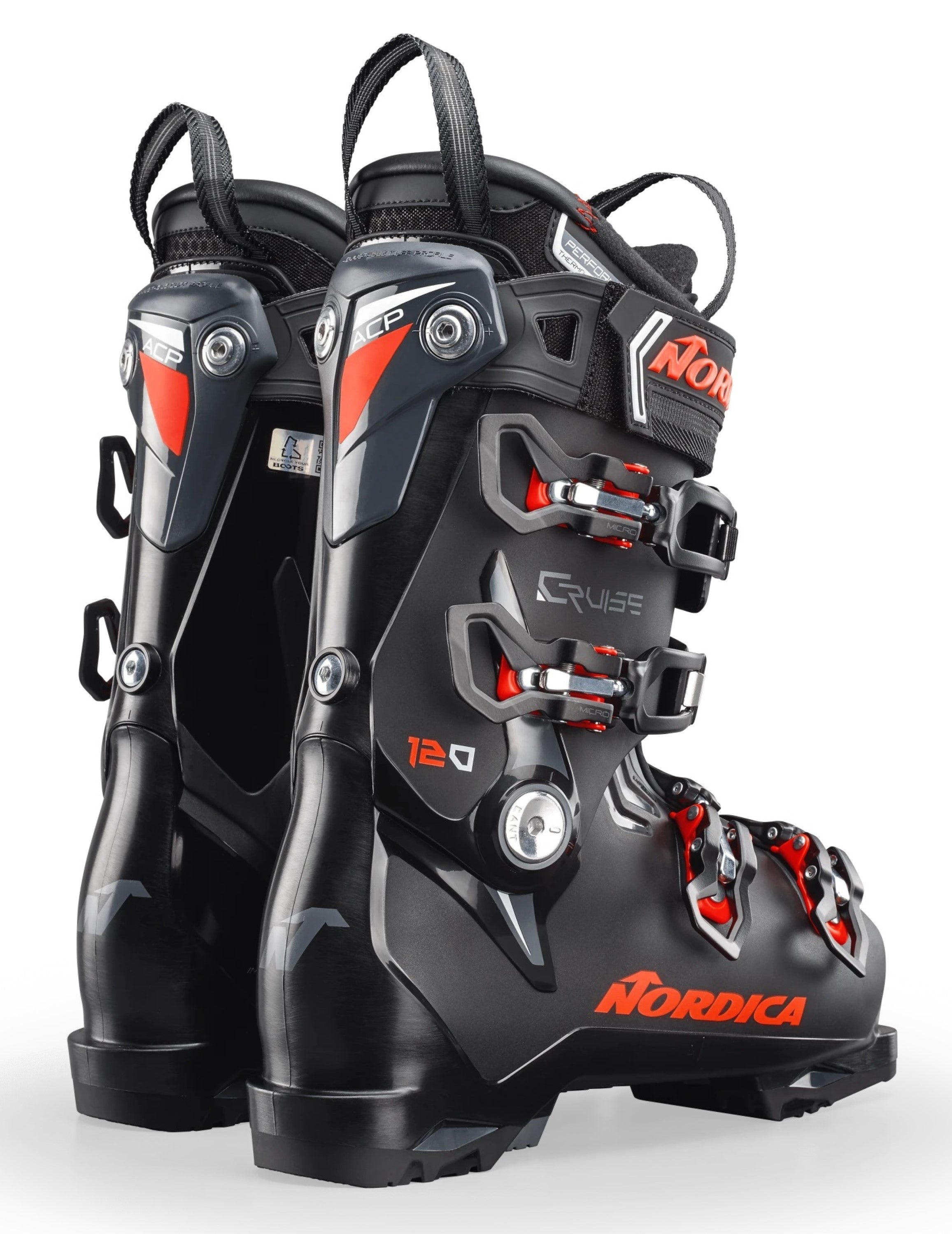 Nordica THE CRUISE 120 (GW) Skischuh black anthracite red Herren