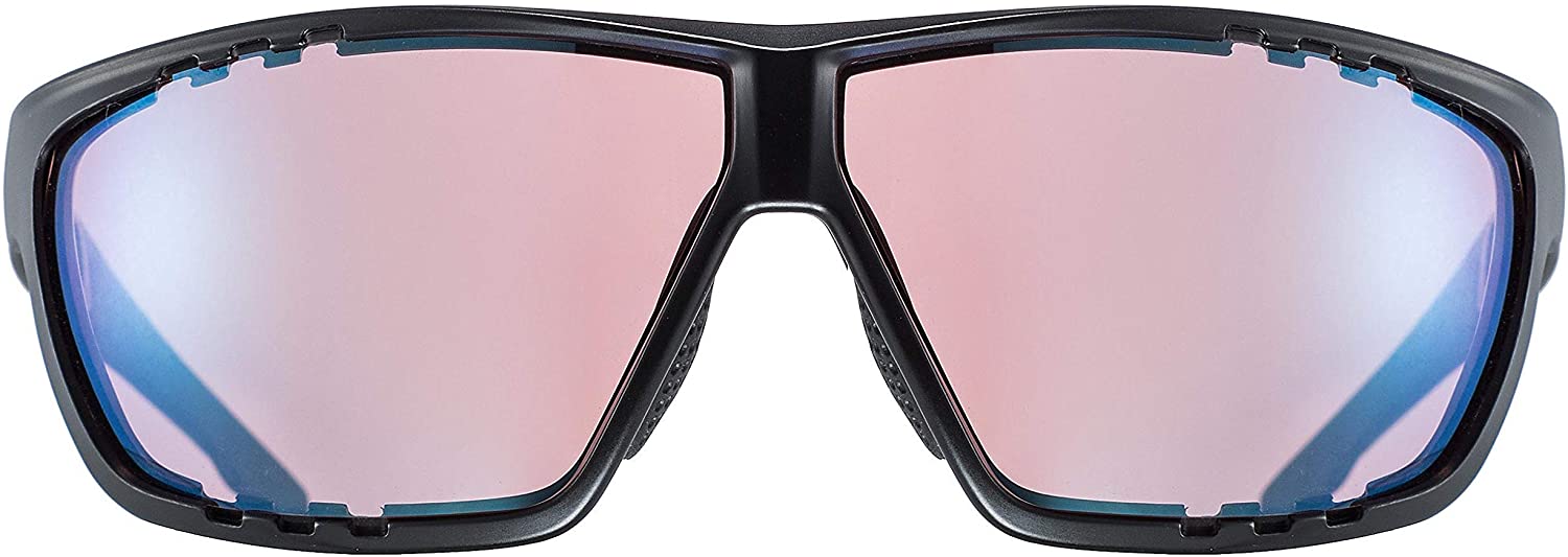 uvex SPORTSTYLE 706 CV Sportbrille black mat Unisex litemirror blue