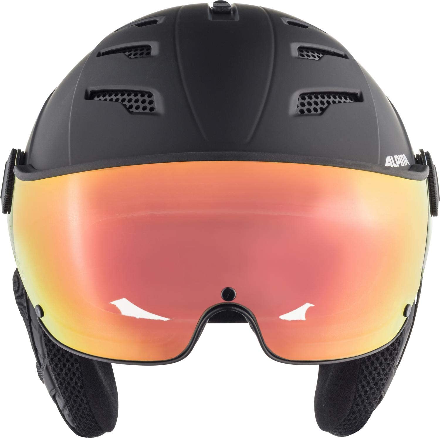 Alpina JUMP 2.0 Q-LITE grey-red Unisex Ersatzvisier für alle Jump 2.0 Skihelme