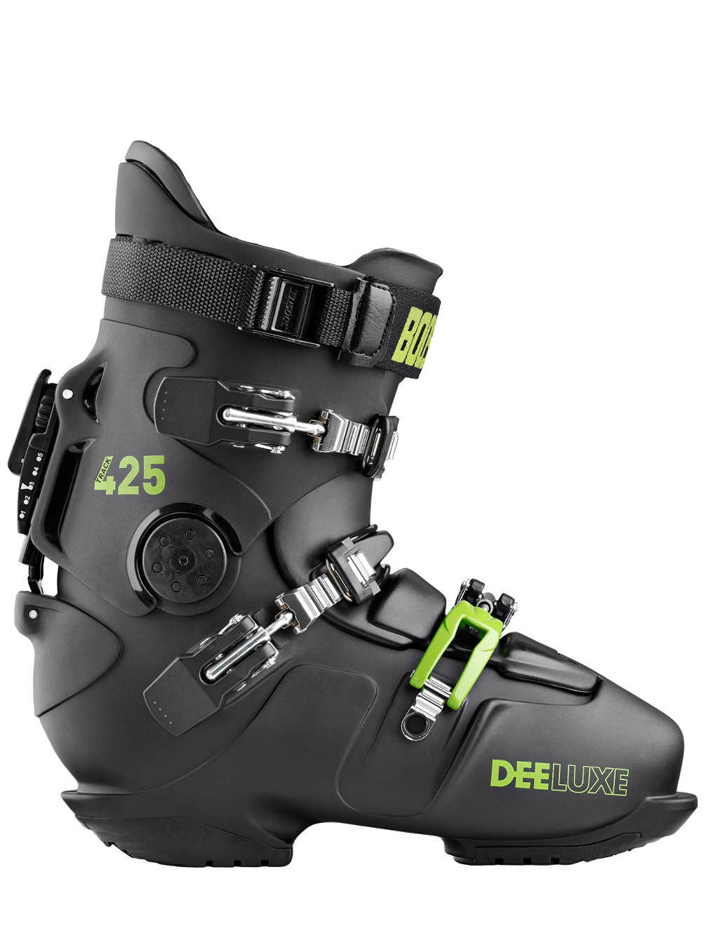 Deeluxe Track 425 Hardboot Schwarz DEL141-Palau Innenschuh Optional Intec Absatz