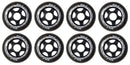 FILA Primo Line Wheels Inline Skates 4er oder 8er Set Rollen - 80mm / 82 A black
