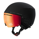 Skihelm Head Cinema black mat mit 5K red Visier Ski Helm Visierhelm Damen Herren