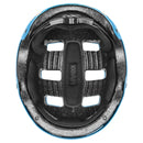 Kid 3 dirtbike blue orange Kinder Fahrradhelm