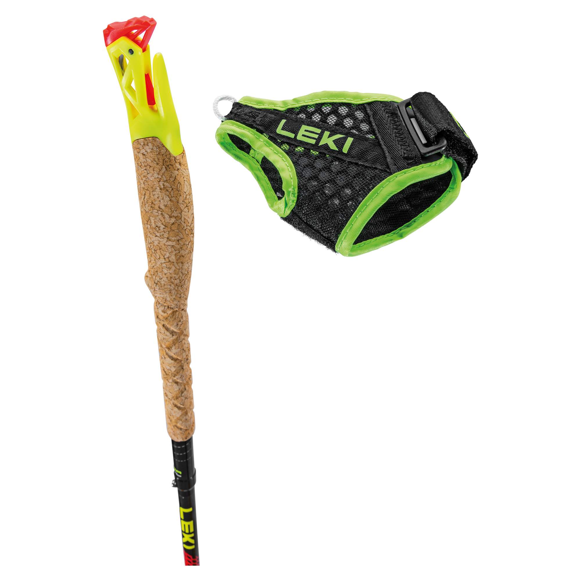 Leki Faltstock Ultratrail FX One Superlite red-black-gelb 120cm