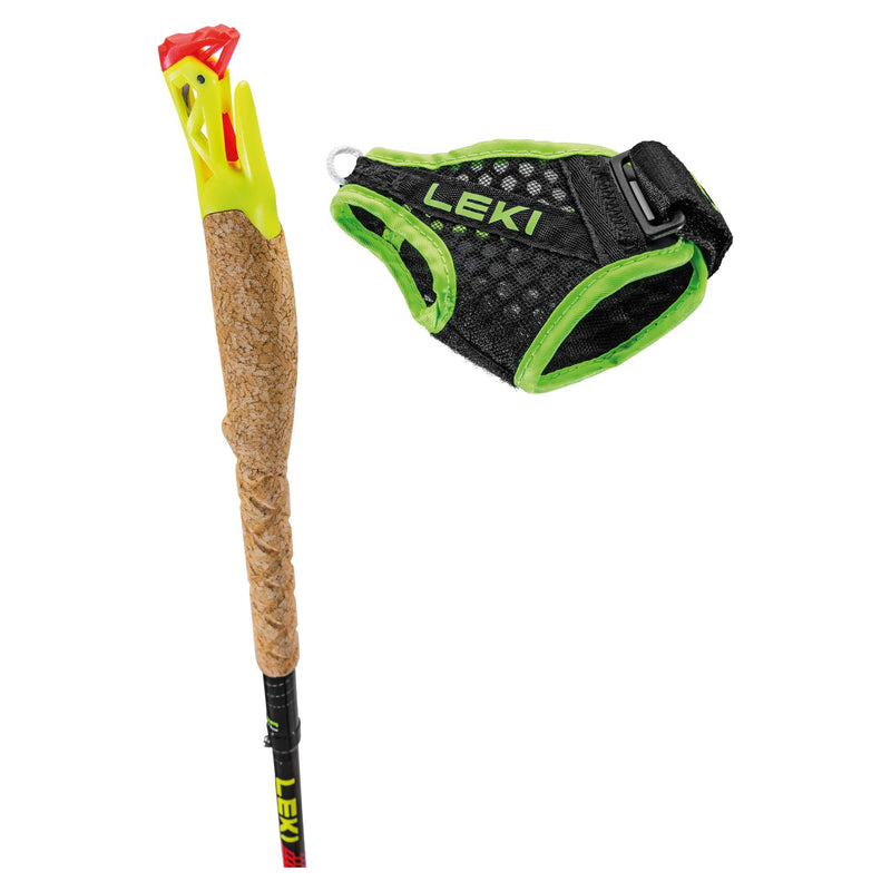 Leki Faltstock Ultratrail FX One Superlite red-black-gelb 120cm