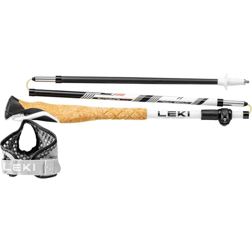 Leki Faltstock Cross Traill FX SuperLite white-green - 110-13cm M