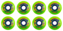Hyper Inline Wheels Formula G Hockey Indoor 4er oder 8er Set Rollen - 68mm / 74 A lime green blue