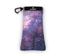 Sunnysoc Galactic Schutzhülle für Brillen, Handys, Smartphones Tasche Beute Case Handybeutel mit Karabinerhaken Brillenetui Schnappverschluss j23