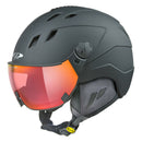 CP Corao + Visierhelm black red mirror Skihelm Snowboardhelm