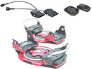 F2 INTEC TITANIUM Red Snowboard Step-In-Bindung