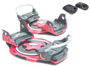 F2 INTEC TITANIUM Red Snowboard Step-In-Bindung