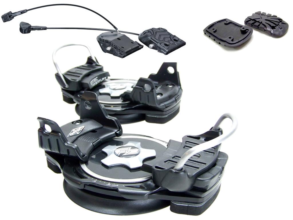 F2 INTEC TITANFLEX Black Snowboard Step-In-Bindung