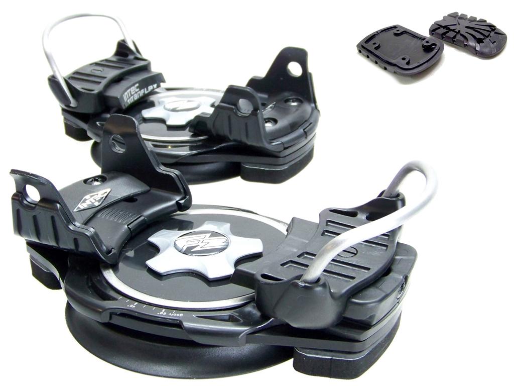 F2 INTEC TITANFLEX Black Snowboard Step-In-Bindung