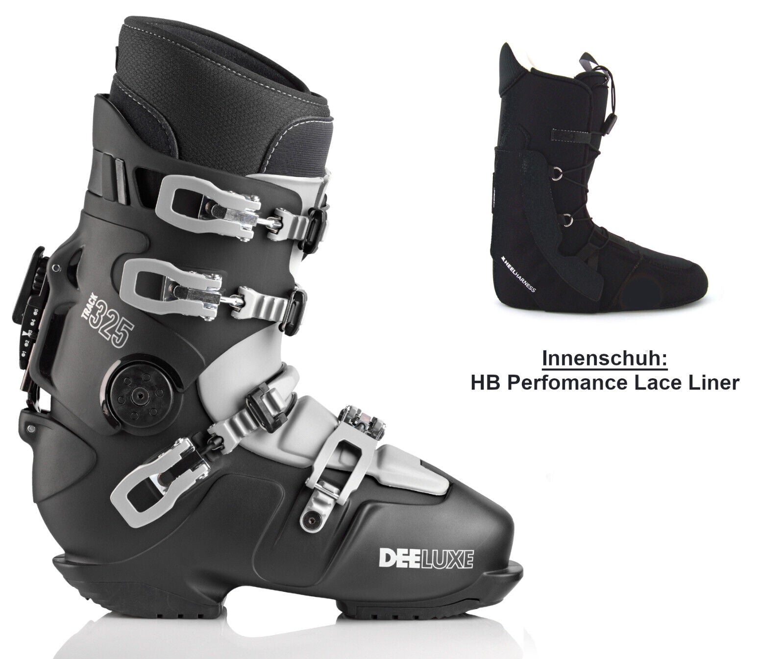Deeluxe Track 325 Hartboots Optional: Lacer - Innenschuhe + F2 Intec Absatz