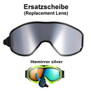uvex G.GL 300 & UVISION Ersatzscheibe Silber blk für Skibrille Googles