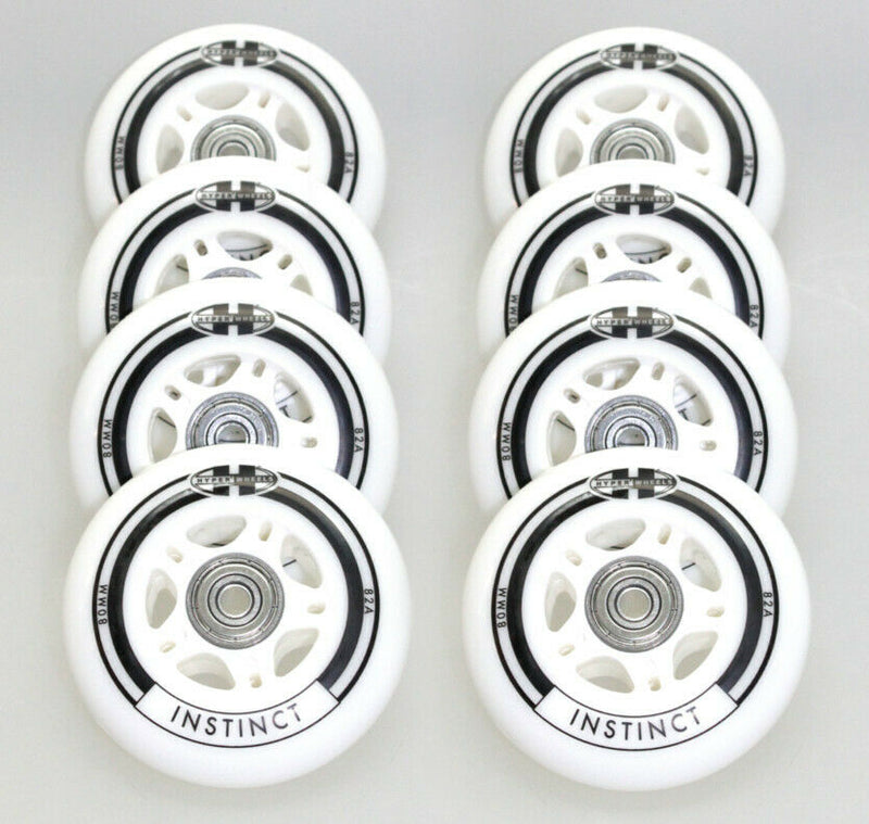 Hyper INSINCT Rollenset 80mm/82A ABEC7 + 6mm Spacer