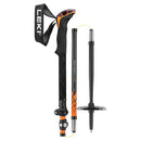 Leki Teleskop Sherpa FX Carbon Strong black-orange 120-140 cm