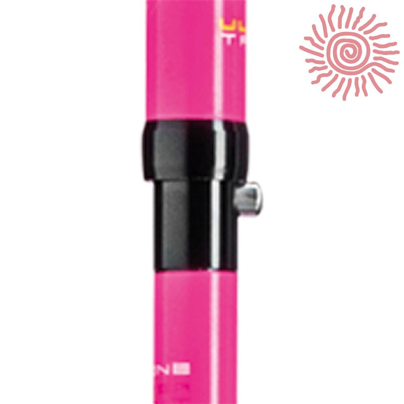 Leki Faltstock Ultratrail FX One Superlite pink-gelb 120cm