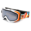 uvex G.GL 300 TO Skibrille Weiß/Orange Unisex + Wechselscheibe Silber blk