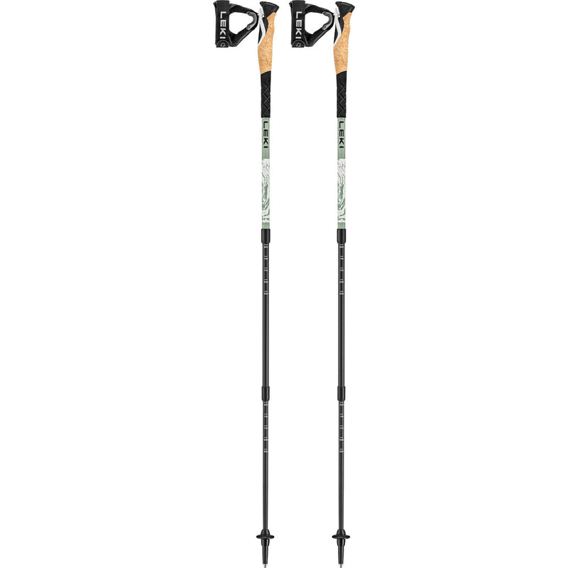 LEKI Teleskop Cross Hike Carbon - Faltstock envy-white 100-135