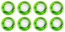 Hyper Wheels Concrete +Grip Limited Performance Outdoor 4er oder 8er Set Rollen - 76mm / 84 A neon green