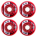 Hyper Inline Wheels Pro 150 Hockey Outdoor 4er oder 8er Set Rollen - 72mm / 83 A red