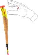 Leki Faltstock Ultratrail FX One Superlite pink-gelb 120cm