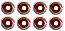 Hyper Inline Wheels Unity Shift Hockey Indoor 4er oder 8er Set Rollen - 68mm / 74 A white red