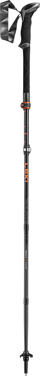 Leki MAKALU FX CARBON Wanderstöcke black-orange-naturalcarbon (110-130 cm) Unisex