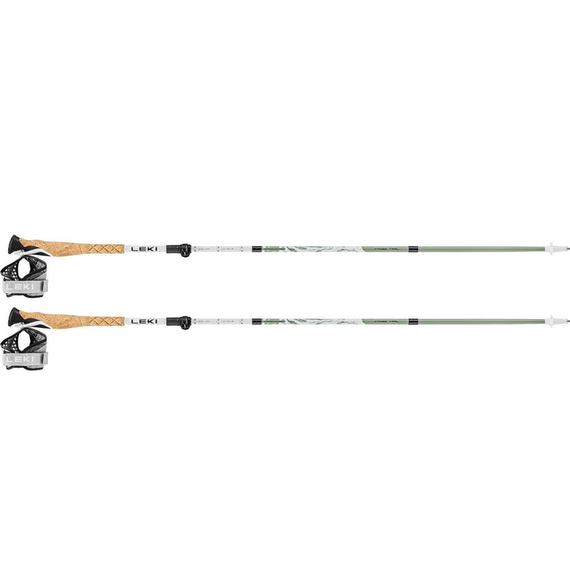 Leki Faltstock Cross Traill FX SuperLite white-green - 110-13cm M