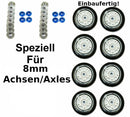 Hyper XTR Rollenset 84mm/85A ABEC9 + 8mm Spacer