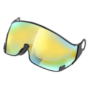 CP 81 Skihelmvisier CP Carachillo XS Flash gold multicolour Mirror Wechselvisier Ersatzvisier