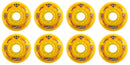 Hyper Inline Wheels Pro 250 Hockey Outdoor 4er oder 8er Set Rollen - 72mm / 82 A yellow
