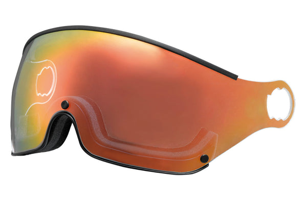 Mango Visier Ersatzscheibe f. Jump 2.0 VQFR - flash Rosso + Foam B Nero