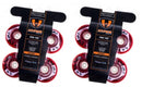 Hyper Inline Wheels Pro 150 Hockey Outdoor 4er oder 8er Set Rollen - 72mm / 83 A red