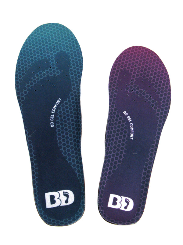Bootdoc GEL Comfort Insole BD Fussbett Alltagssohle gegen Müde Füße