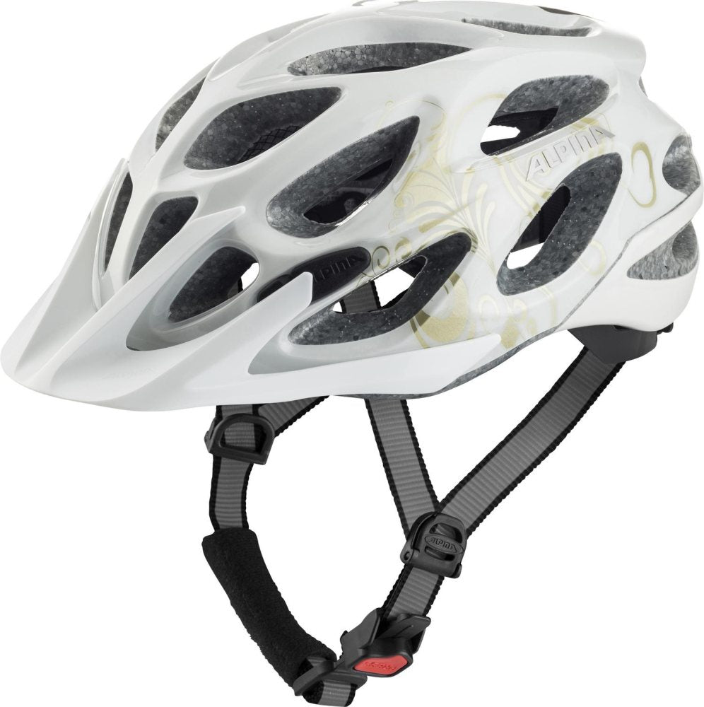 Alpina Thunder 2.0 Fahrradhelm Radhelm Bikehelm Schutzhelm Fahrrad Damen white prosecco Gr. (52-57 cm) j22