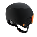 Skihelm Head Cinema black mat mit 5K red Visier Ski Helm Visierhelm Damen Herren