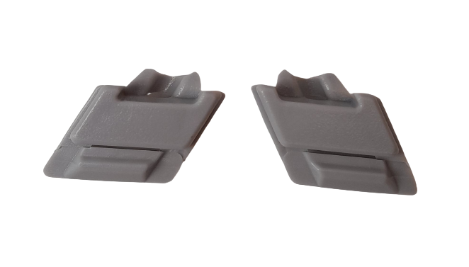 HEAD Radar / Rachel Lens Clip - Ersatzclip für Helmvisier grey, black oder white Skihelme Helmet Helm Ersatzsteil Winter j23