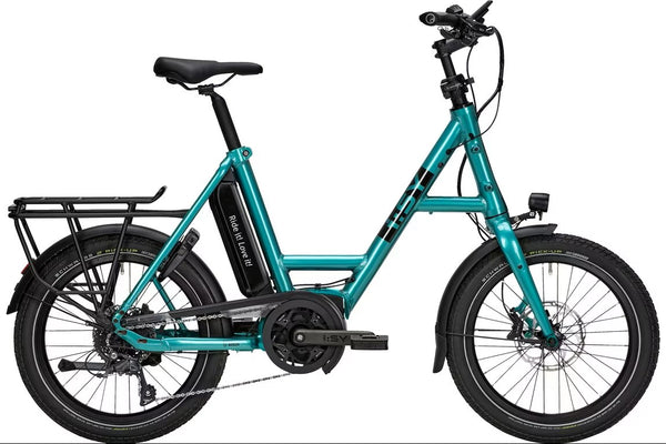 I:SY S8 K e-Bike  20" Kompakt Fahrrad opal grün Bosch Performens Line + Akku 545WH Größe 47cm - ISY Bike 45% reduziert