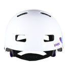 Kid 3 butterfly blue Kinder Fahrradhelm