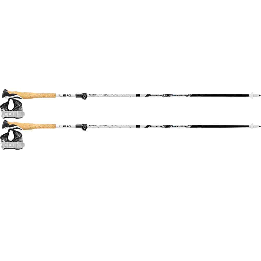Leki Faltstock Cross Traill FX SuperLite Compact white-black - 120cm M