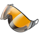 CP 1 Skihelmvisier Orange silver mirror Wechselvisier Ersatzvisier