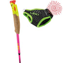 Leki Faltstock Ultratrail FX One Superlite pink-gelb 120cm