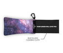 Sunnysoc Galactic Schutzhülle für Brillen, Handys, Smartphones Tasche Beute Case Handybeutel mit Karabinerhaken Brillenetui Schnappverschluss j23