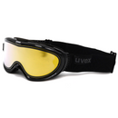 uvex COMANCHE TOP Skibrille Schwarz Unisex + Wechselscheibe Gold