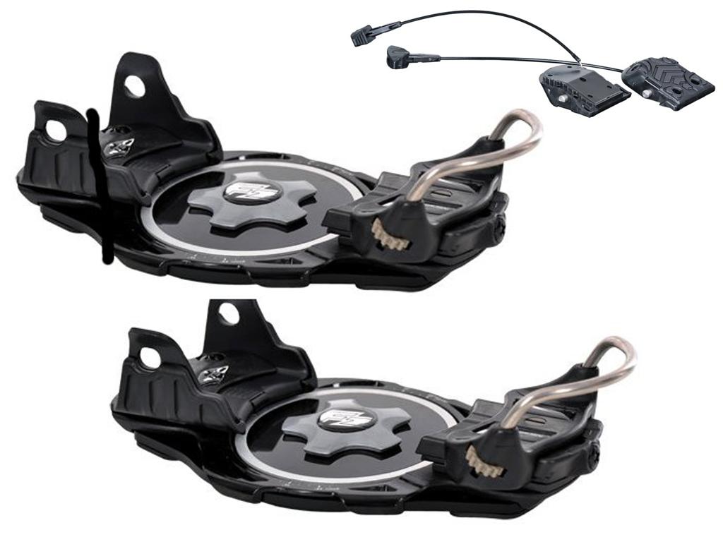 F2 INTEC TITANIUM Black Snowboardbindung Step In Hardboot Snowboard Schuhe Boot